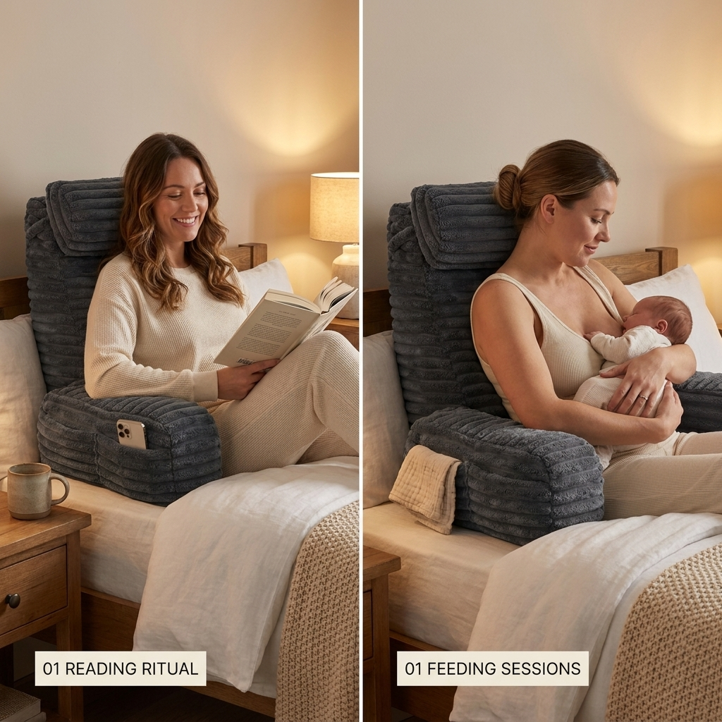 Aleria's Luxury Backrest Pillow
