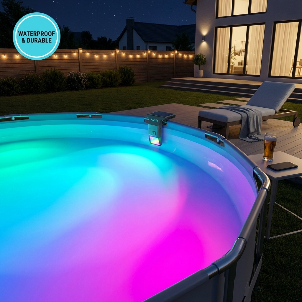 Aleria's Solar Pool Light