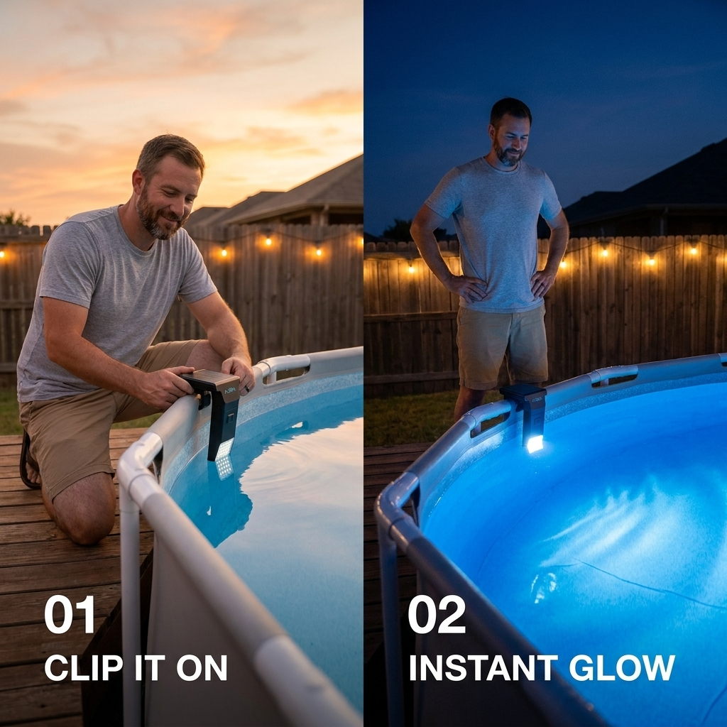 Aleria's Solar Pool Light